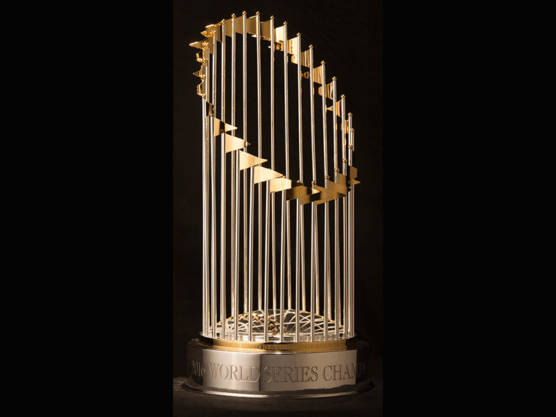 World Series trophy will be in South Bend this month...but for season
