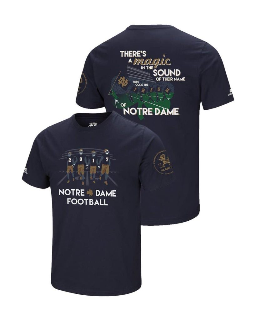 Notre Dame’s The Shirt 2017 unveiled Friday night 95.3 MNC