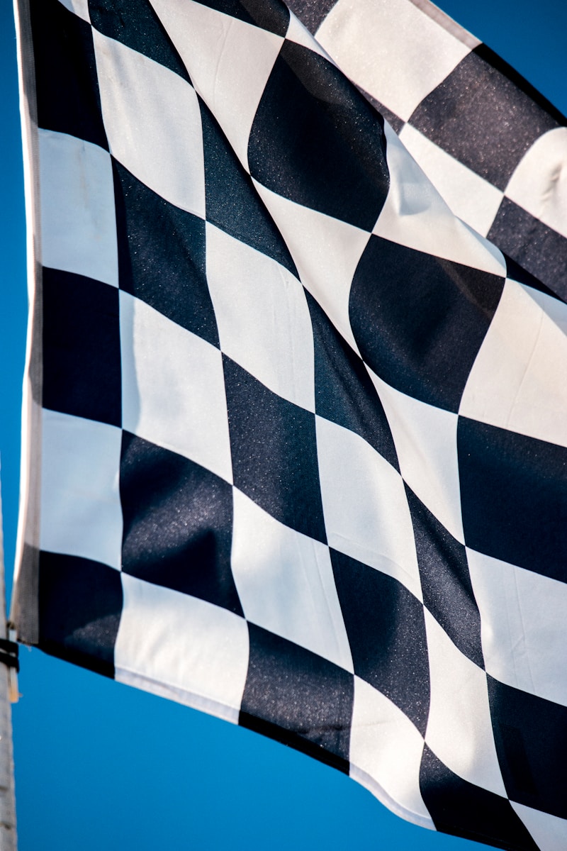 blue and white striped textile